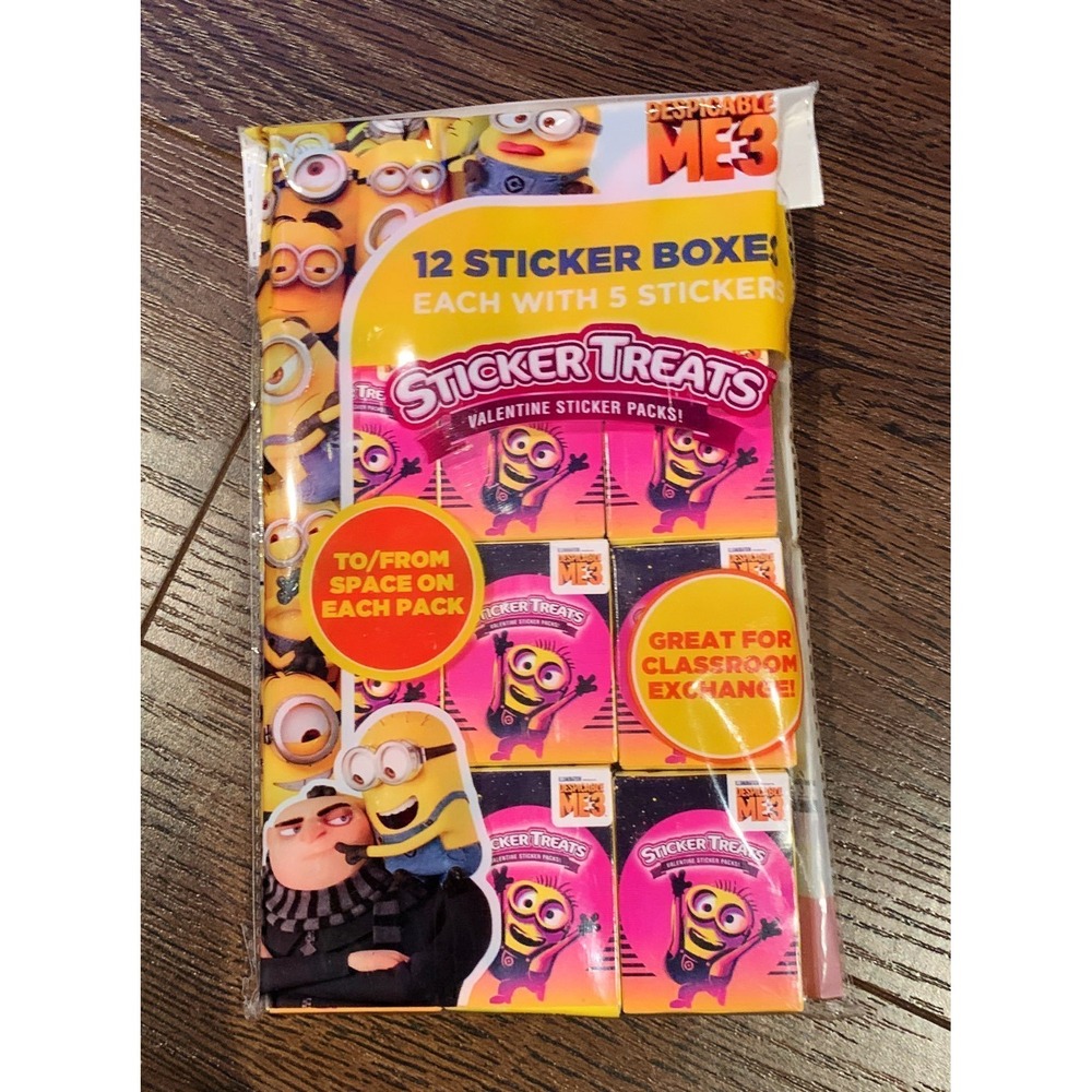 Despicable Me 3 Sticker Treats